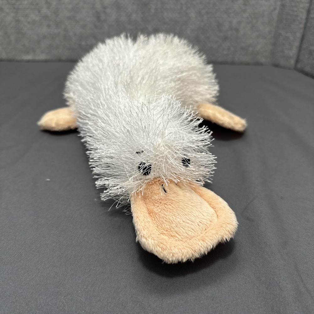 Ganz Webkinz HM021 Googles White Duck Platypus Plush Stuffed Animal Toy Soft